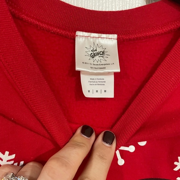 The Grinch Naughty or Nice Christmas Sweater size M - Picture 5 of 6